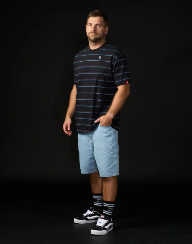 Loose Riders Tech Tee Austin Dark Blue