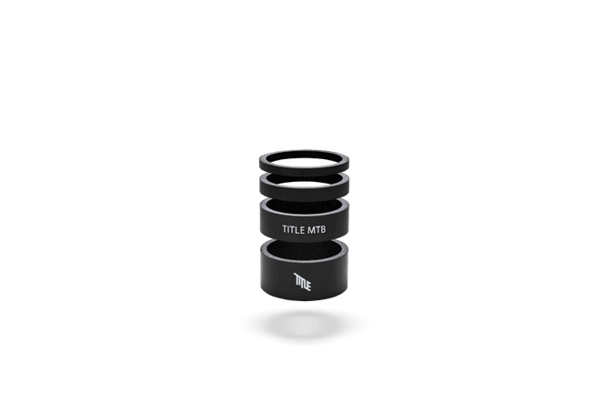 Hovedbilde Title MTB Carbon Headset Spacer Kit