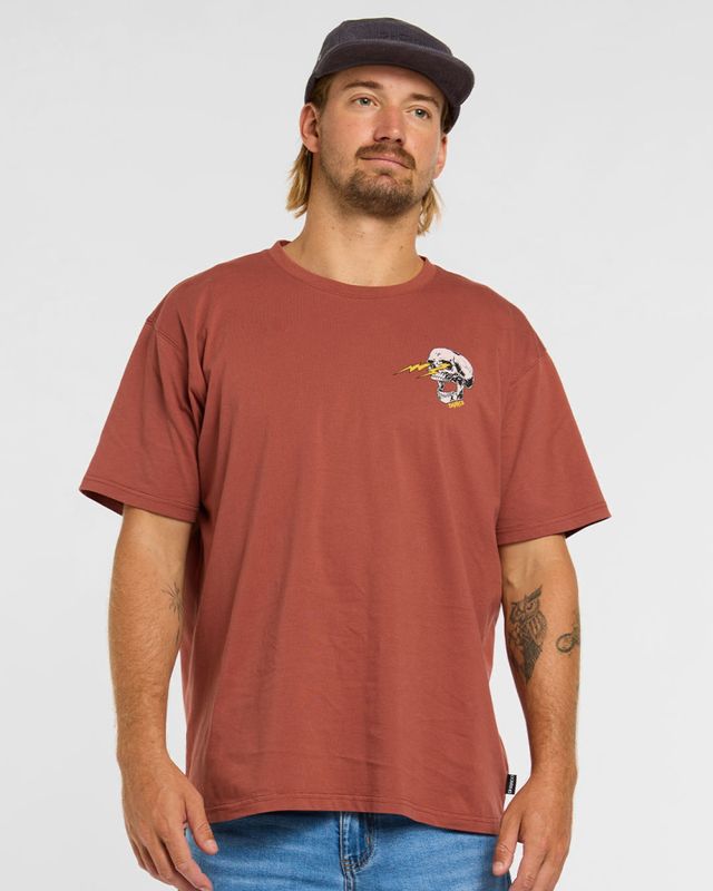 DHaRCO Mens Cotton Tee Rust
