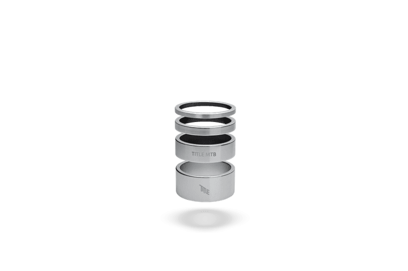 Title MTB Alloy Headset Spacer Kit